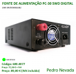 FONTE DE ALIMENTAÇÃO PC-30 SWD DIGITAL - Pedro Nevada