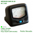 MEDIDOR SWR SX-20  HF / VHF - Pedro Nevada