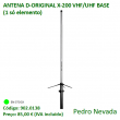 ANTENA D-ORIGINAL X-200 VHF/UHF BASE (1 só elemento) - Pedro Nevada