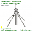 KIT DE RADIAIS SOLARCON GPK-1 P/ ANTENA A-99 - Pedro Nevada