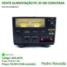 FONTE DE ALIMENTAÇÃO PC-35 SW COMUTADA - Pedro Nevada