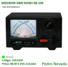 MEDIDOR SWR NISSEI RX-103 - Pedro Nevada