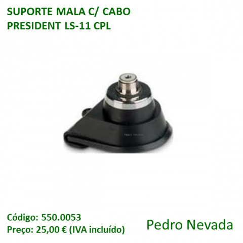 SUPORTE MALA C/ CABO PRESIDENT LS-11 CPL - Pedro Nevada