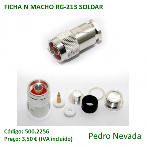 FICHA N MACHO RG-213 SOLDAR - Pedro Nevada