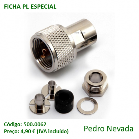 FICHA PL ESPECIAL RG-58 - Pedro Nevada