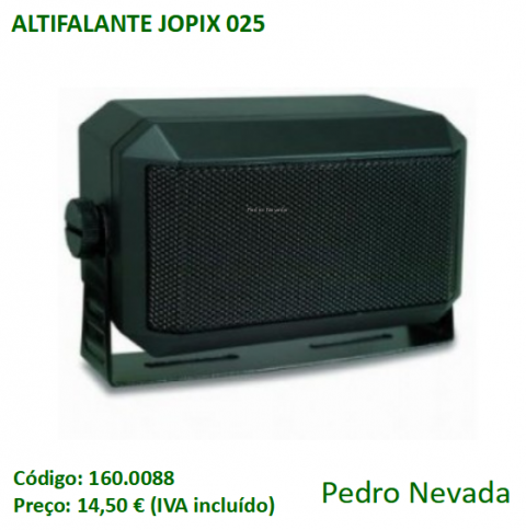 ALTIFALANTE JOPIX 025 - Pedro Nevada