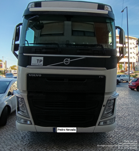 MONTAGEM ANTENA CB VOLVO FH-42T - IMAGEM 1 - Pedro Nevada