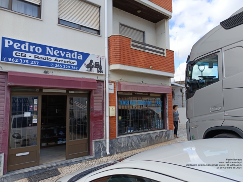 MONTAGEM ANTENA CB VOLVO FH-500 EURO 6 - Pedro Nevada