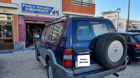 MONTAGEM ANTENA CB TOYOTA LAND CRUISER - IMAGEM 2 - Pedro Nevada