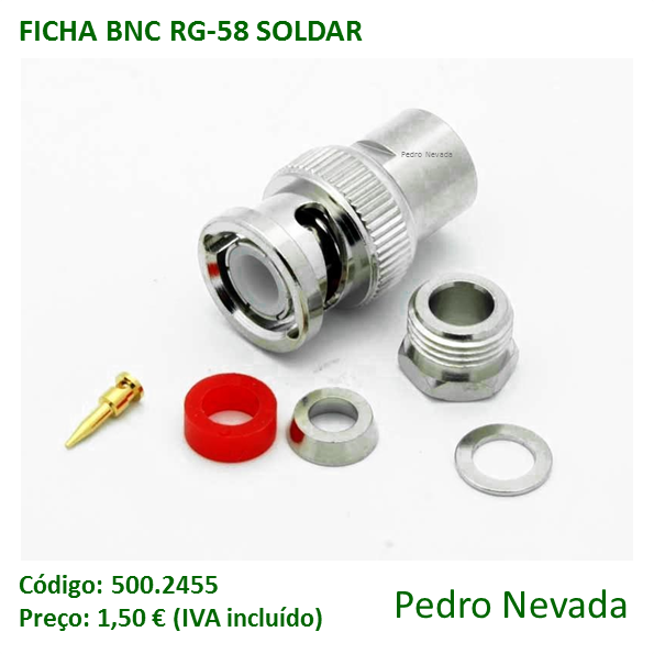 FICHA BNC RG-58 SOLDAR - Pedro Nevada