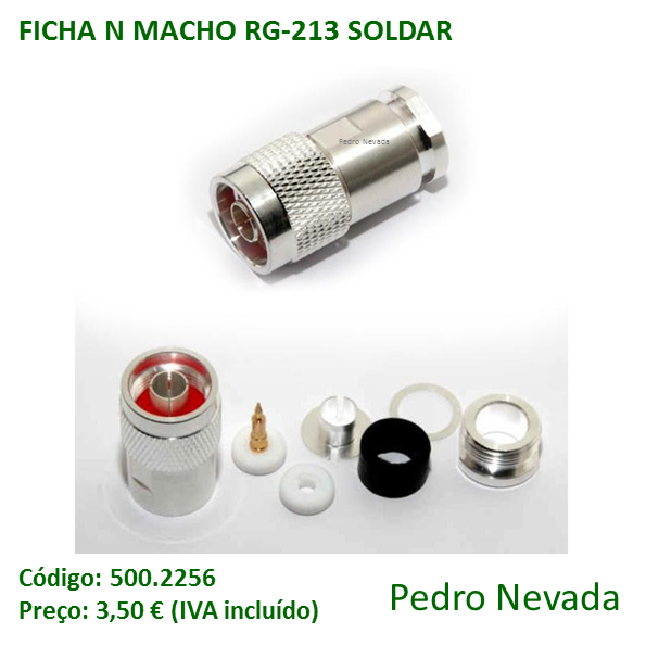 FICHA N MACHO RG-213 SOLDAR - Pedro Nevada