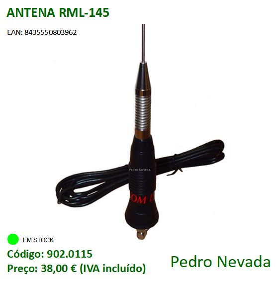 ANTENA RML-145 - Pedro Nevada