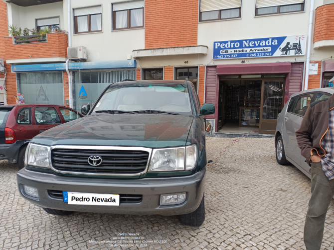 MONTAGEM ANTENA CB TOYOTA LAND CRUISER HDJ-100 - IMAGEM 1 - Pedro Nevada