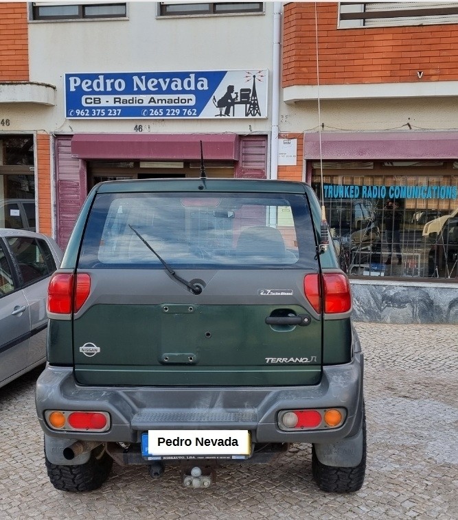 MONTAGEM ANTENA CB NISSAN TERRANO II - IMAGEM 1 - Pedro Nevada