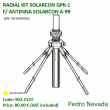 RADIAL KIT SOLARCON GPK-1 F/ ANTENNA A-99 - Pedro Nevada