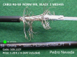 CABLE RG-58  NORM MIL  BLACK - Pedro Nevada