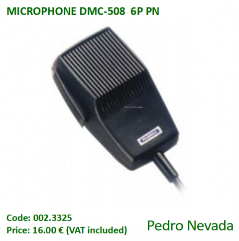 MICROPHONE DMC-508 6P - Pedro Nevada