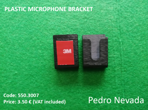 PLASTIC MICROPHONE BRACKET - Pedro Nevada