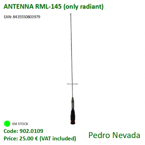 ANTENNA RML-145 (only radiant) - Pedro Nevada