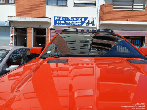 MOUNTING CB ANTENNA ON FORD RAPTOR - IMAGE 2 - Pedro Nevada