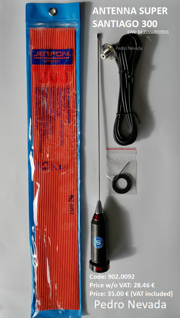 ANTENNA SUPER SANTIAGO 300 - Pedro Nevada