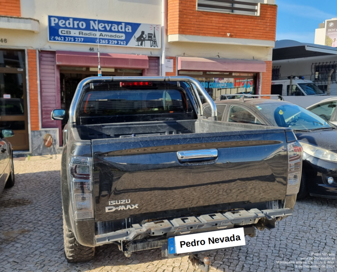 MOUNTING CB ANTENNA ON ISUZU D-MAX - Pedro Nevada